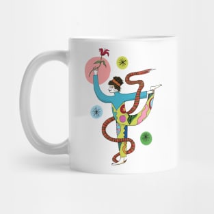 Snake yoga Mug